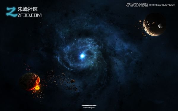 3Dmax创建壮观的三维空间爆炸效果,