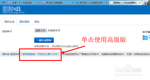 如何制作图片种子