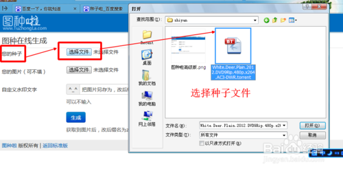 如何制作图片种子