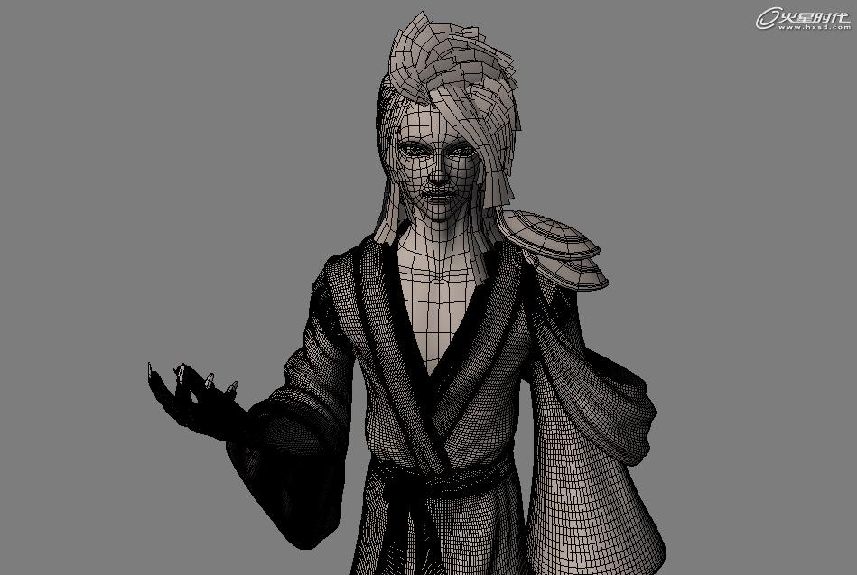 3DSMAX渲染火焰法师 脚本之家 3DSMAX渲染教程