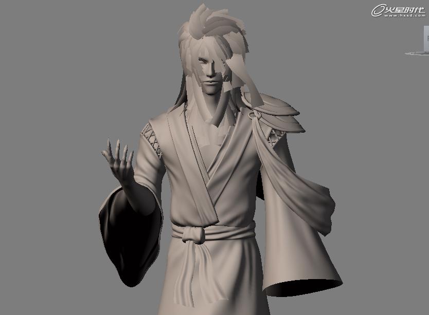 3DSMAX渲染火焰法师 脚本之家 3DSMAX渲染教程