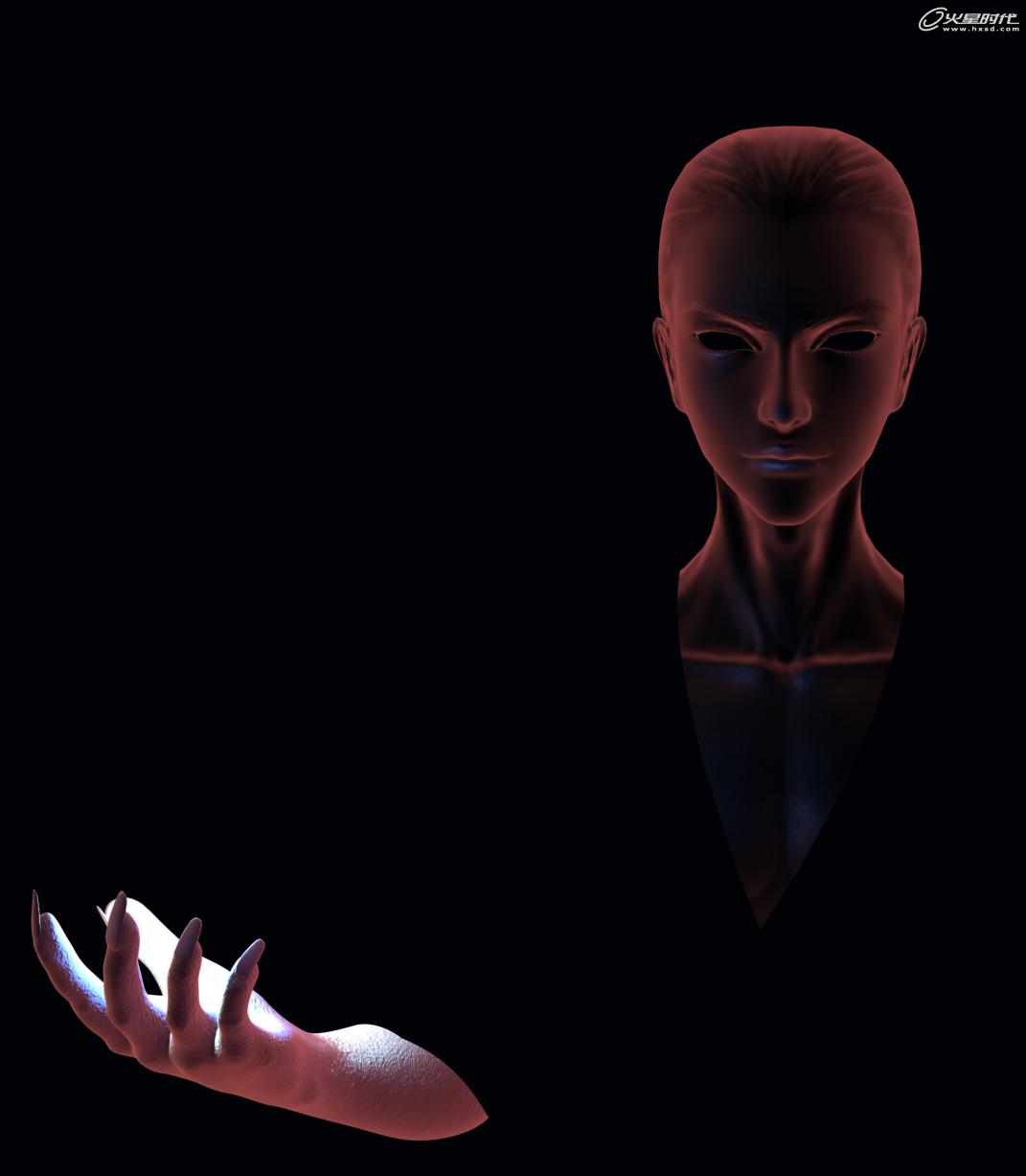 3DSMAX渲染火焰法师 脚本之家 3DSMAX渲染教程