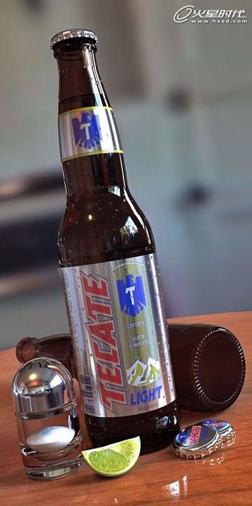 3DSMAX渲染出夏日冰爽桌面 脚本之家 3DSMAX渲染教程