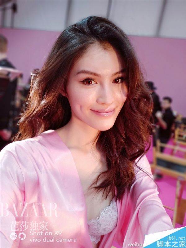 vivo X9前置双摄自拍怎么样?维秘模特亲自示范
