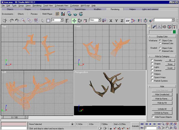 3ds max制作可爱的卡通树木 脚本之家 入门教程