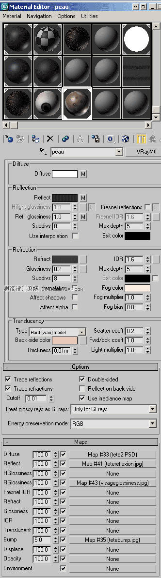 3ds Max制作一个非常漂亮的美女,PS教程,思缘教程网