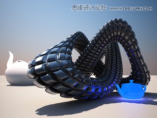 3DMAX结合V-Ray 1.50.SP2创建模糊效果景深,破洛洛
