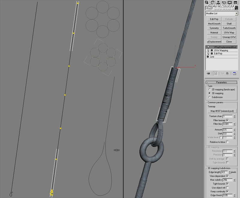 3DSMAX制作照片级废墟 脚本之家 3DSMAX材质贴图教程