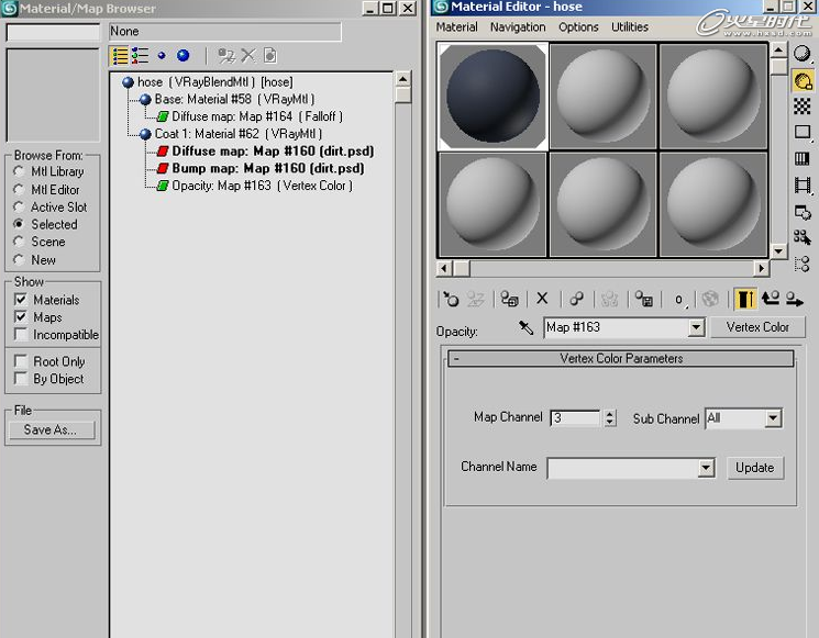 3DSMAX制作照片级废墟 脚本之家 3DSMAX材质贴图教程