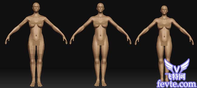 3DMAX加zbrush美人如花 GArena 脚本之家 3DSMAX角色教程
