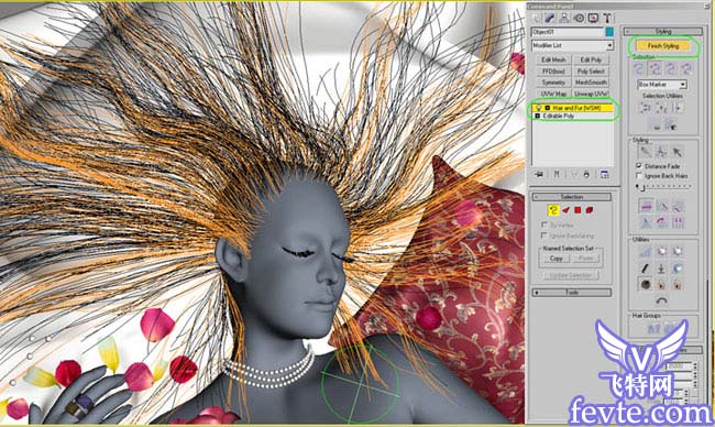 3DMAX加zbrush美人如花 GArena 脚本之家 3DSMAX角色教程