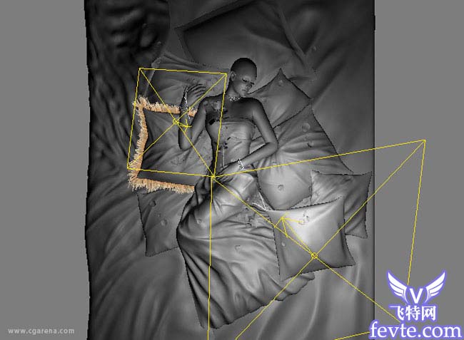 3DMAX加zbrush美人如花 GArena 脚本之家 3DSMAX角色教程