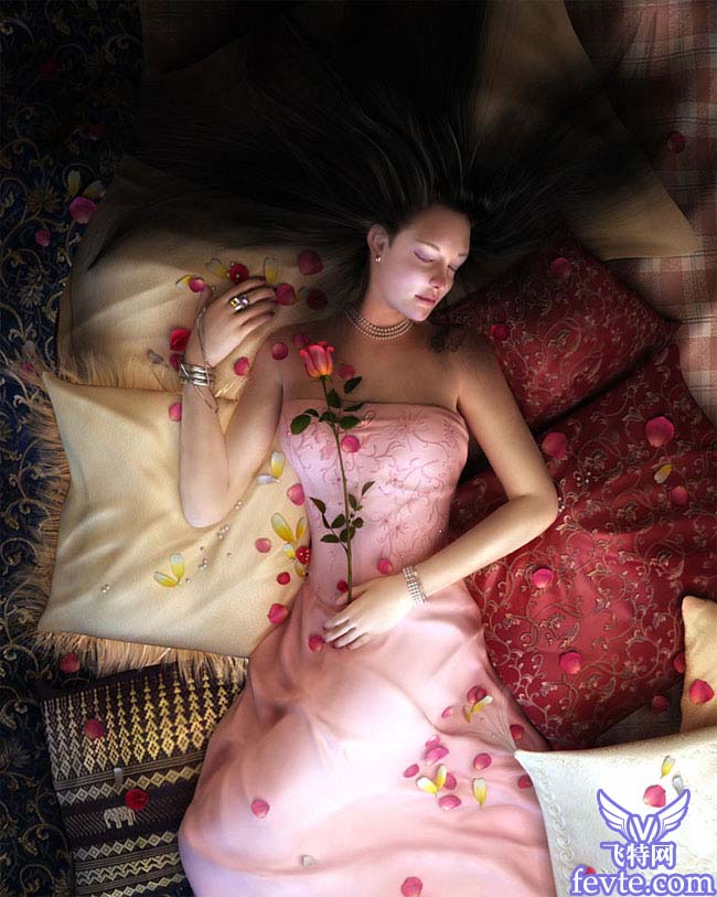 3DMAX加zbrush美人如花 GArena 脚本之家 3DSMAX角色教程