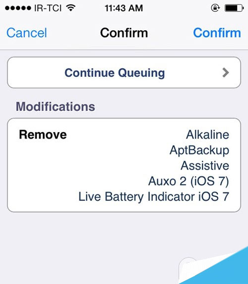 如何清除越狱设备中的冗余插件 6小招批量卸载