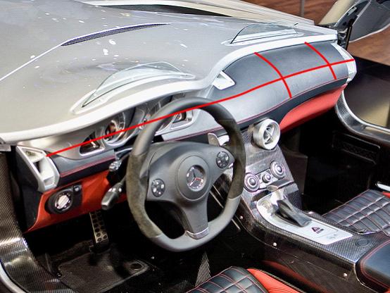 SLR Stirling Moss无需三视图完美制作(仪表台、中控、座椅、后视镜制作篇)脚本之家 3DSMAX建模教程