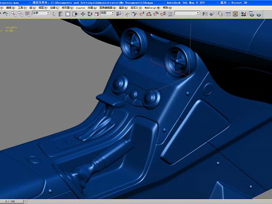 SLR Stirling Moss无需三视图完美制作(仪表台、中控、座椅、后视镜制作篇)脚本之家 3DSMAX建模教程