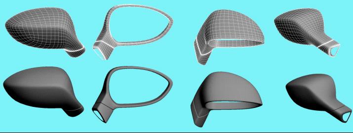 SLR Stirling Moss无需三视图完美制作(仪表台、中控、座椅、后视镜制作篇)脚本之家 3DSMAX建模教程