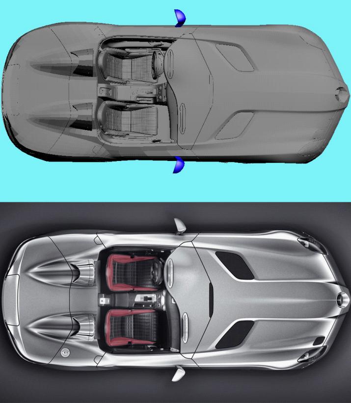 SLR Stirling Moss无需三视图完美制作(仪表台、中控、座椅、后视镜制作篇)脚本之家 3DSMAX建模教程