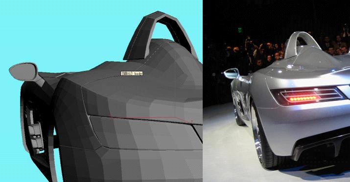 SLR Stirling Moss无需三视图完美制作(仪表台、中控、座椅、后视镜制作篇)脚本之家 3DSMAX建模教程