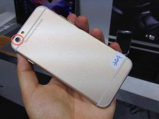 iPhone 6真机模型曝光 凸起式摄像头得到确认
