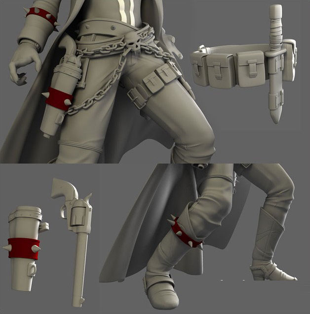 3ds Max打造超酷闪灵悍将 脚本之家 角色教程