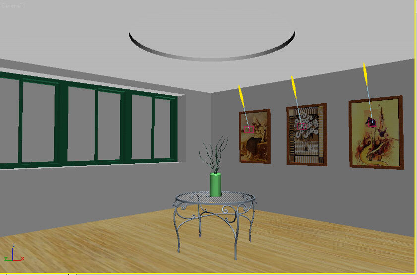 Lightscape实现异型暗藏灯的效果 脚本之家 3DSMAX室内教程