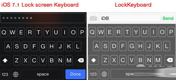 iOS7.1.X越狱插件LockKeyboard 可更改默认键盘外观