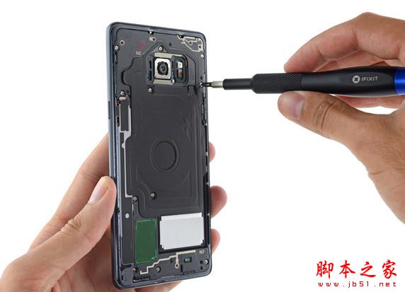 维修指数4颗星:iFixit拆解三星Note7图集