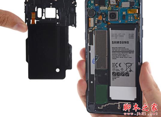 维修指数4颗星:iFixit拆解三星Note7图集