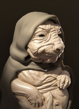 3ds Max制作神秘奇怪老者 脚本之家 角色教程