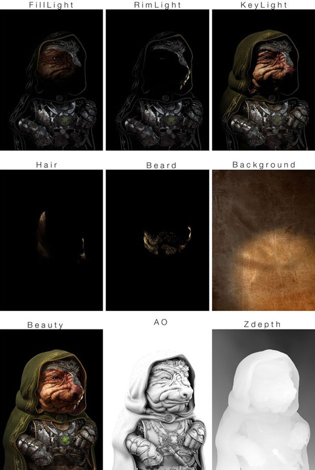 3ds Max制作神秘奇怪老者 脚本之家 角色教程