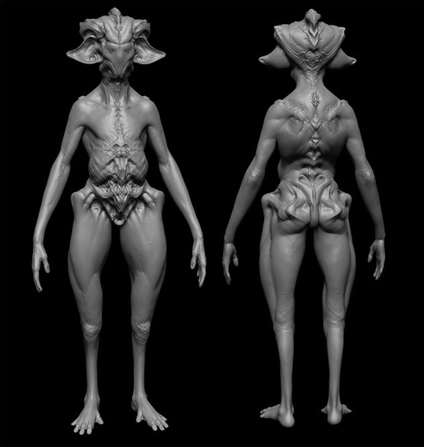 3ds Max制作科幻角色Zenoth 脚本之家 角色教程