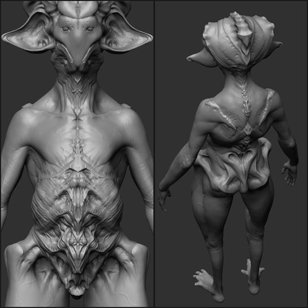 3ds Max制作科幻角色Zenoth 脚本之家 角色教程