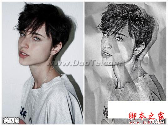 美图秀秀素描效果怎么用 美图秀秀素描效果使用方法步骤