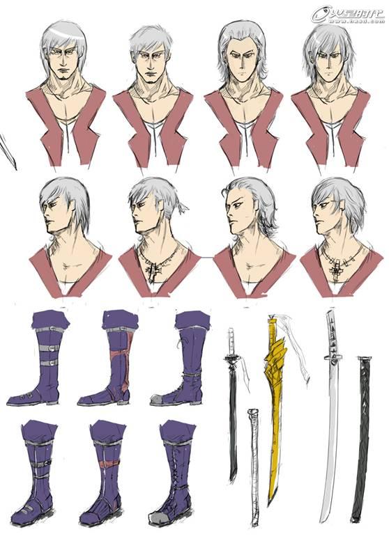 解析《鬼泣红颜》次世代角色制作 脚本之家 3DSMAX建模教程