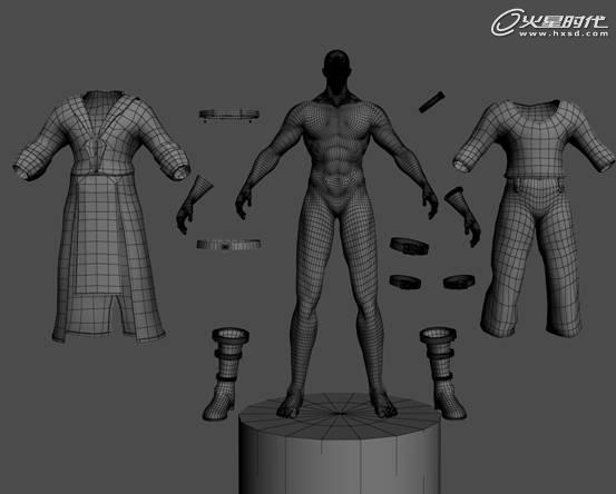解析《鬼泣红颜》次世代角色制作 脚本之家 3DSMAX建模教程