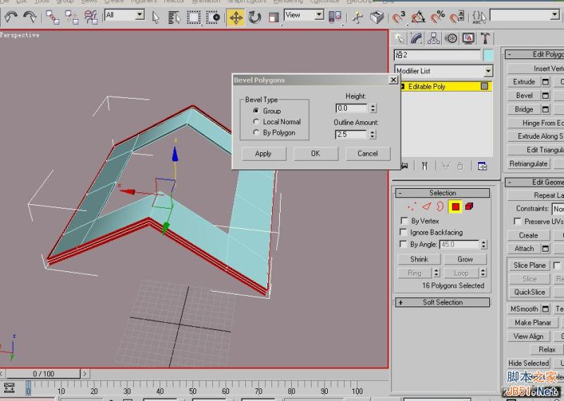 3DSMAX打造别墅模型 脚本之家 3DSMAX建模教程