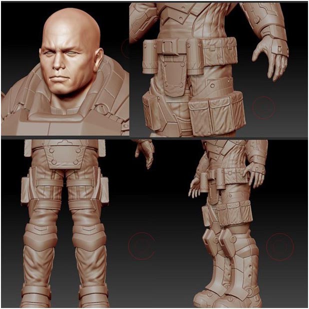 3ds Max制作《虐杀原型A》Prototype A角色教程 脚本之家 3dsMax角色教程