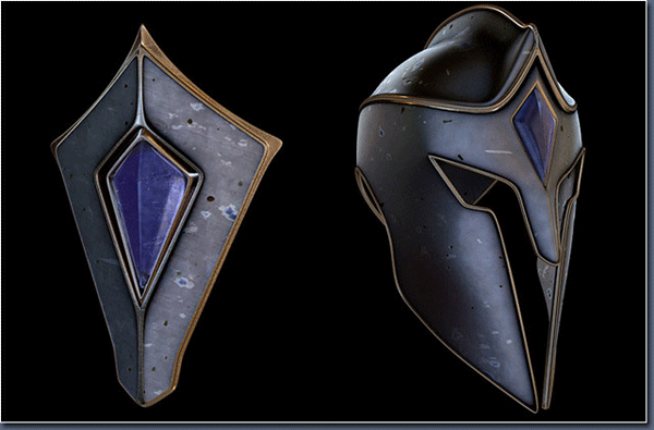 3DSMAX多通道贴图打造外星骑士 脚本之家 3DSMAX教程