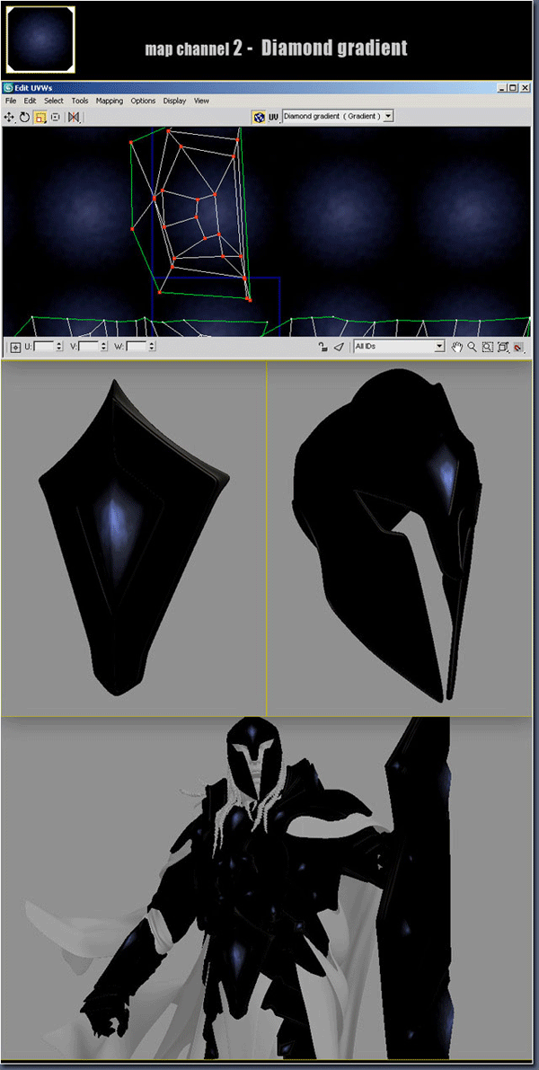 3DSMAX多通道贴图打造外星骑士 脚本之家 3DSMAX教程