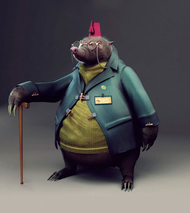 3ds Max制作摩洛哥鼹鼠《Morocco Topo》角色教程 脚本之家 3dsMax角色教程