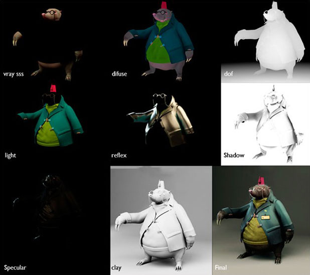 3ds Max制作摩洛哥鼹鼠《Morocco Topo》角色教程 脚本之家 3dsMax角色教程