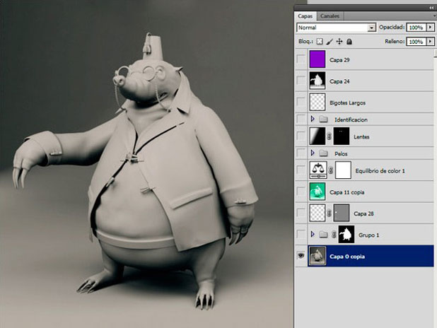 3ds Max制作摩洛哥鼹鼠《Morocco Topo》角色教程 脚本之家 3dsMax角色教程