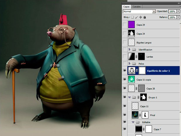 3ds Max制作摩洛哥鼹鼠《Morocco Topo》角色教程 脚本之家 3dsMax角色教程