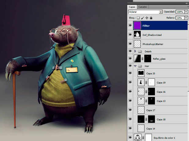 3ds Max制作摩洛哥鼹鼠《Morocco Topo》角色教程 脚本之家 3dsMax角色教程