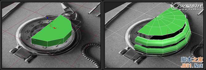 3DSMAX制作精美怀表 脚本之家 3DSMAX建模教程