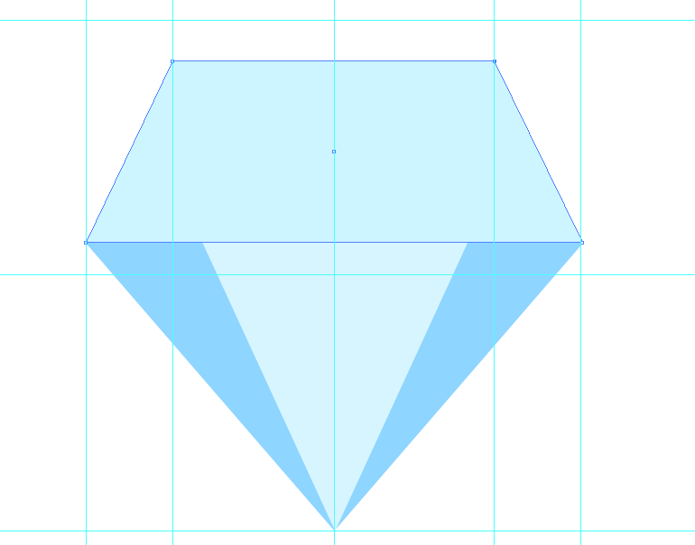 AI给宝石添加扁平风格的长阴影效果教程