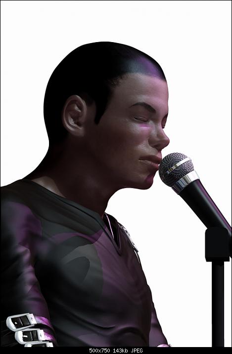 3dsmax制作michael Jackson 脚本之家 3dsmax角色教程