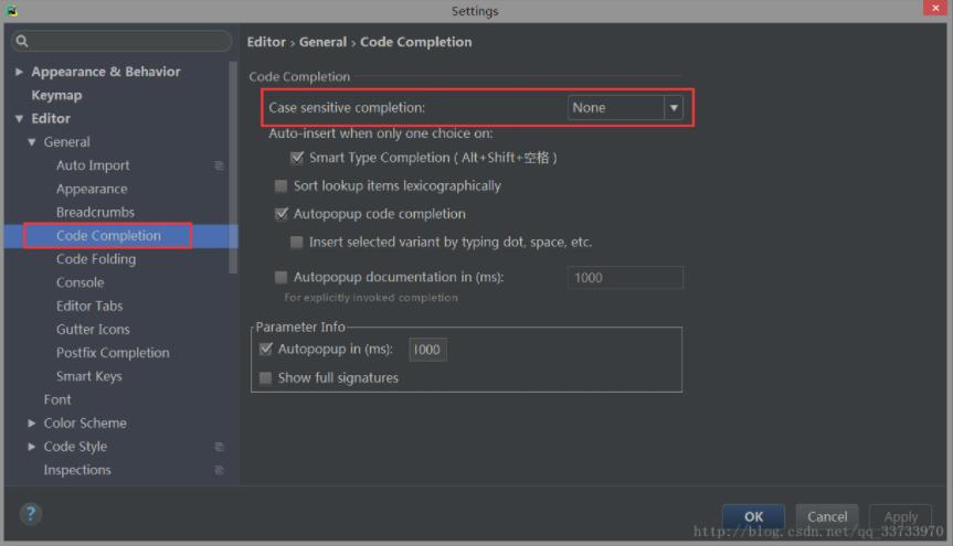  PyCharm代码提示忽略大小写