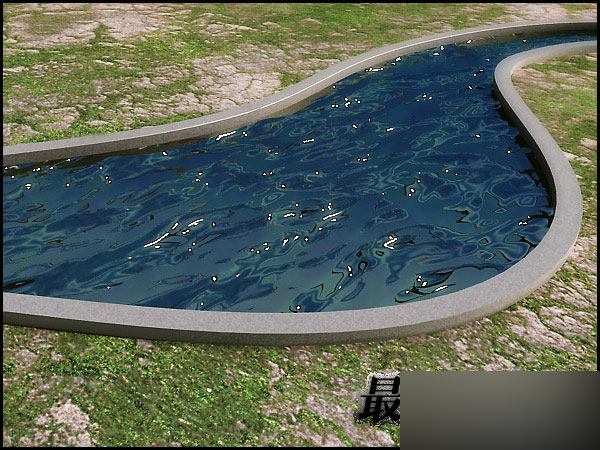 MAX制作水面材质教程 脚本之家 MAX材质贴图教程